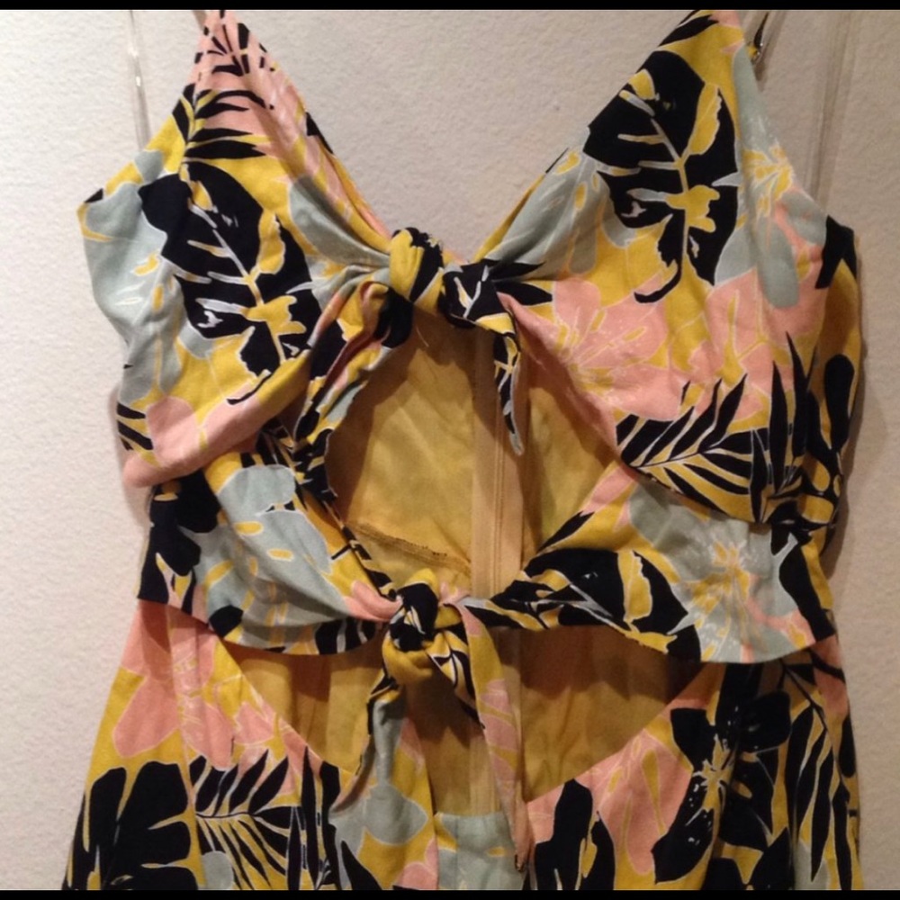 Lush Double Tie Romper